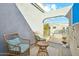Charming balcony with comfortable seating, offering an inviting outdoor space with a scenic view at 1821 W Vermont Ave, Phoenix, AZ 85015