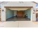 This is a spacious garage with ample storage and organization capabilities at 2284 N 161St Ave, Goodyear, AZ 85395