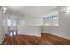Bright upstairs hallway boasting hardwood floors, recessed lighting, and a minimalist design for a clean, modern aesthetic at 4235 W Harrison St, Chandler, AZ 85226