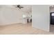 Open-concept living area and modern kitchen with stainless steel appliances and recessed lighting at 463 W Taylor Ave, Coolidge, AZ 85128