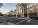 Attractive building exterior with multiple businesses, street parking, and well-maintained sidewalks at 7175 E Camelback Rd # 401, Scottsdale, AZ 85251