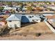 Aerial view of a home showing its lot and surrounding residential neighborhood at 1153 E 12Th St, Casa Grande, AZ 85122