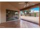 Covered back patio with desert landscaping at 12826 S 40Th Pl, Phoenix, AZ 85044