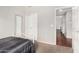 Bedroom featuring a bed, a closet with sliding doors and neutral wall paint at 13308 W Acapulco Ln, Surprise, AZ 85379