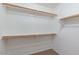 Walk in closet with built in shelving at 1361 W Roosevelt Ave, Coolidge, AZ 85128