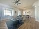 Bright living area with dining table, wood-look floors, and natural light at 17346 W Lincoln St, Goodyear, AZ 85338