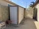 Backyard shed for extra storage at 18151 N 88Th Dr, Peoria, AZ 85382