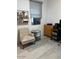 A cozy office space with neutral tones and natural light at 21696 E Arroyo Verde Dr, Queen Creek, AZ 85142