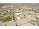 An aerial photo provides a comprehensive view of the home and its location within a residential area at 2349 W Skyline Ln, San Tan Valley, AZ 85144