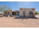 Charming single-story home featuring desert landscaping and a quaint covered front porch at 2349 W Skyline Ln, San Tan Valley, AZ 85144