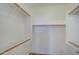 Walk-in closet with ample storage space and organized shelving at 3302 N 7Th St # 364, Phoenix, AZ 85014