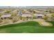 Home backs up to the golf course with views of the fairway and surrounding community at 42105 N Golf Crest Rd, Anthem, AZ 85086