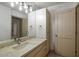 Bright bathroom featuring a marble countertop and storage space at 8653 E Royal Palm Rd # 1006, Scottsdale, AZ 85258