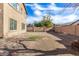 Large backyard featuring a privacy fence and ample space for outdoor activities and entertaining at 9545 W Williams St, Tolleson, AZ 85353