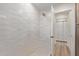 A modern shower featuring bright walls and neutral colors at 113 W Rawhide Ave, Gilbert, AZ 85233