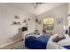 Inviting bedroom with vaulted ceiling, bright window, and cozy decor at 14402 N Silverado Dr, Fountain Hills, AZ 85268