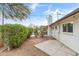 The backyard features mature trees and a concrete patio, perfect for relaxing or entertaining at 1509 W Tuckey Ln, Phoenix, AZ 85015