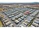 Aerial view of a well-maintained manufactured home community and community center at 2263 N Trekell Rd # 113, Casa Grande, AZ 85122