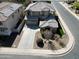 Bird's eye view of a tan two-story home with a long driveway, desert landscaping, and an attached two-car garage at 2811 W Glenhaven Dr, Phoenix, AZ 85045