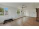 Enclosed patio featuring tile floors, ample windows and white walls at 3333 N 81St Ave, Phoenix, AZ 85033