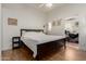 Inviting bedroom featuring hardwood floors and natural light at 5771 W Gail Dr, Chandler, AZ 85226