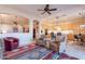 Open living area showcasing seamless flow between kitchen and dining space at 9431 N Summer Hill Blvd, Fountain Hills, AZ 85268