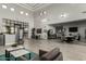 The lobby offers comfortable seating, a coffee bar, and a conference room at 11664 E Del Timbre Dr, Scottsdale, AZ 85259