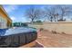 Expansive backyard with a pool, spa, and desert landscaping, perfect for outdoor entertaining at 16224 S 40Th Pl, Phoenix, AZ 85048