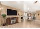 Entertainment area blends comfort and style, with easy access to the kitchen at 16510 W Tether Trl, Surprise, AZ 85387