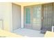 Private covered patio featuring secure doors to unit and storage closet at 2121 W Union Hills Dr # 104, Phoenix, AZ 85027