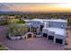 Stunning modern home with a private gated entrance, garage, and mountain views at 22500 N 97Th St, Scottsdale, AZ 85255