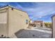 Spacious backyard featuring a pergola-covered hot tub and low-maintenance landscaping at 23649 W Watkins St, Buckeye, AZ 85326