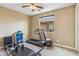 Versatile exercise room with fitness equipment and neutral carpet at 3713 E Cat Balue Dr, Phoenix, AZ 85050