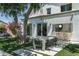 Expansive backyard with a sparkling pool, dining area, and beautiful landscaping at 4216 N 42Nd St, Phoenix, AZ 85018