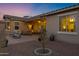 Expansive backyard offers a tranquil retreat with desert landscaping and comfortable outdoor seating at 42186 W Cribbage Rd, Maricopa, AZ 85138