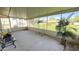 Enclosed patio featuring great lighting and clear views at 9814 W Shasta Dr, Sun City, AZ 85351