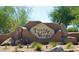 Tonto Verde community entrance with desert landscaping and signage at 16835 E Skinner Dr, Rio Verde, AZ 85263