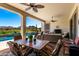 Inviting outdoor living space with comfortable seating and beautiful views at 26231 W Maple Dr, Buckeye, AZ 85396