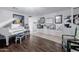 Elegant living room featuring a white piano and stylish decor at 3419 E Cholla St, Phoenix, AZ 85028