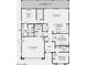 Detailed floor plan showcasing the layout of the primary suite, kitchen, and flex room at 39174 N Kaden Ln, San Tan Valley, AZ 85140