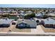 Aerial perspective of home with large backyard, ideal for outdoor activities and enjoyment at 4749 W Beverly Ln, Glendale, AZ 85306