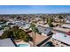 Aerial view of a lovely home with great outdoor space and landscaping potential, located in a friendly neighborhood at 4749 W Beverly Ln, Glendale, AZ 85306