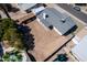 Aerial image highlighting the large backyard with potential for a pool and entertaining area at 4749 W Beverly Ln, Glendale, AZ 85306