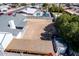 Aerial view of a spacious backyard showing a blank slate ready for customization and landscaping at 4749 W Beverly Ln, Glendale, AZ 85306