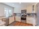 Spacious kitchen featuring stainless steel appliances and granite countertops at 4815 E Kiva St, Phoenix, AZ 85044