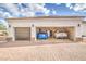 Spacious three-car garage with ample parking and storage space at 529 S Val Vista Rd, Apache Junction, AZ 85119