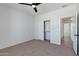 Neutral bedroom with a closet and adjoining bathroom at 740 W Patrick Pl, San Tan Valley, AZ 85143