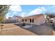 Backyard with a covered patio and low maintenance gravel at 9230 W Charleston Ave, Peoria, AZ 85382