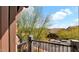 Enjoy the view from this cozy balcony at 9282 E Desert Vw, Scottsdale, AZ 85255