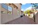 Side yard with low-maintenance desert landscaping at 9282 E Desert Vw, Scottsdale, AZ 85255